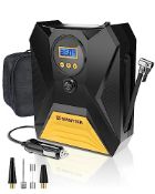 RRP £23.72 E-SMARTER Tyre Inflator Air Compressor