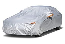 RRP £64.72 Kayme 6 Layers Car Cover Waterproof Breathable