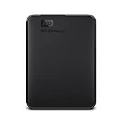 RRP £118.35 WD 5 TB Elements Portable External Hard Drive - USB 3.0, Black