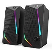 RRP £42.57 Redragon GS510 RGB Desktop Speakers