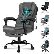 RRP £156.32 ELFORDSON Massage Office Chair for Home Office