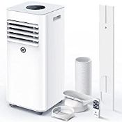RRP £401.99 Portable Air Conditioner 9000 BTU 4-in-1 Dehumidifier
