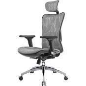 RRP £223.34 SIHOO Ergonomic Office Chair Mesh Desk Chair with Adjustable
