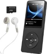 RRP £21.20 64GB MP3 Player with Bluetooth 5.0