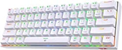 RRP £57.74 Redragon K630 Dragonborn 60% Wired RGB Gaming Keyboard