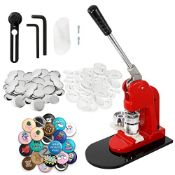 RRP £122.82 Dyna-Living Button Badge Maker Machine 32mm