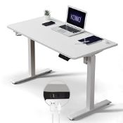 RRP £223.32 Kowo Standing Desk with USB Hub & USB C Charger