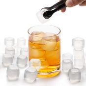 RRP £22.32 Yopay 200 Pieces Plastic Ice Cubes