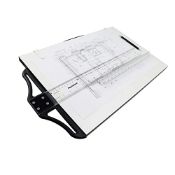 RRP £72.57 Liquidraw A2 Drawing Board T Square with Carry Handle