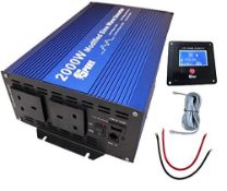 RRP £150.74 Spark 2000 watt Modified sine wave power inverter 12v