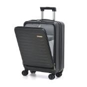 RRP £100.49 TydeCkare 20 Inch Carry On Luggage with Front Pocket for 15.6" Laptop