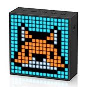RRP £57.93 Divoom Timebox evo Pixel Art LED Bluetooth Speaker App Control