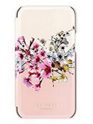 RRP £24.56 Ted Baker 83472 Mirror Case for iPhone 13 Pro Max - Jasmine