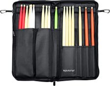 RRP £22.32 BQKOZFIN Drumstick Bag for Up to 13 Pairs Stick 600D