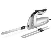 RRP £33.49 VonShef Electric Carving Knife With Two Serrated Blades For Multi-Purpose Use