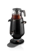 RRP £111.56 Arzum AR3083B Electric Samovar Tea Maker, 2200W, Black
