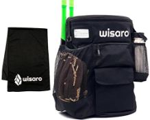 RRP £55.82 WISARO Baseball Bucket Organizer - Black Cover