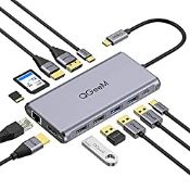 RRP £76.85 QGeeM USB C Hub