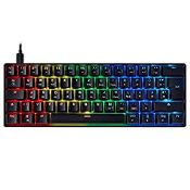 RRP £44.65 Mizar MZ60 LUNA Mechanical Gaming Keyboard | 60% Keyboard