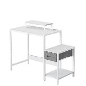 RRP £78.15 CubiCubi Small Computer Desk Writing Desk with Extra
