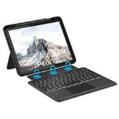 RRP £66.99 Doohoeek Case with Keyboard for iPad Air 5th.