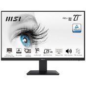 RRP £119.98 Msi Pro MP273 27Inch Monitor