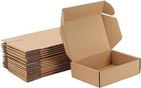 RRP £16.74 HORLIMER 20 Pack Small Cardboard Boxes