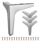 RRP £16.31 SHEENO 4 PCS Metal Furniture Legs