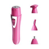 RRP £11.15 Electric Lady Shaver 4 in 1 Women Trimmer USB Rechargeable