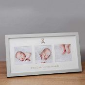 RRP £18.92 Bambino Welcome To The World Photo Frame 38 x 20 cm