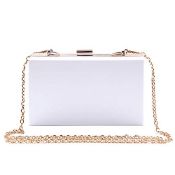 RRP £18.21 EVEOUT Womens Acrylic Transparent Evening Clutches