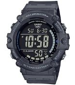 RRP £28.82 Casio Unisex-Adults Digital Quartz Watch with Plastic Strap AE-1500WH-8BVEF
