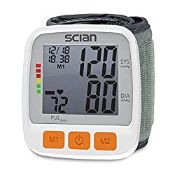RRP £17.85 Scian Blood Pressure Monitor Automatic Wrist Blood