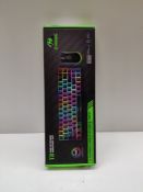RRP £47.02 60% Compact Mechanical Gaming Keyboard with 18 RGB