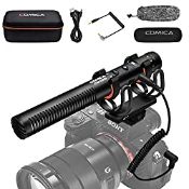 RRP £124.81 Comica VM20 Shotgun Video Microphone with OLED Power
