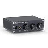 RRP £73.37 Fosi Audio Q4 Mini Stereo DAC & Headphone Amplifier