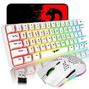 RRP £52.46 ZIYOU LANG Mechanical Gaming Wireless Keyboard Bluetooth