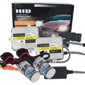 RRP £37.95 HSUN 9006 HB4 HID Conversion Kit Headlight Bulbs 6000K