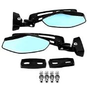 RRP £44.74 Akozon Motorcycle Rearview Mirror 2Pcs Motorcycle Modified