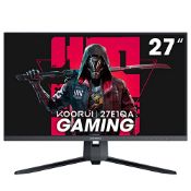 RRP £161.35 KOORUI 27 Inch QHD Gaming Monitor 144 Hz