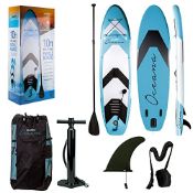 RRP £145.15 VFM - Oceana 10ft Inflatable Paddle Board Kit (Blue)