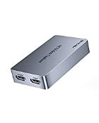 RRP £26.79 Capture Card for Streaming BYEASY HDMI Video Capture