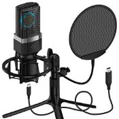 RRP £56.23 XIIVIO USB PC Microphone