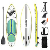 RRP £179.45 ALIFUN SUP Inflatable Stand Up Paddle Board Weight
