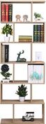 RRP £95.74 ETNIC ART Bookcase Shelf Mobile Office Modern Contemporary