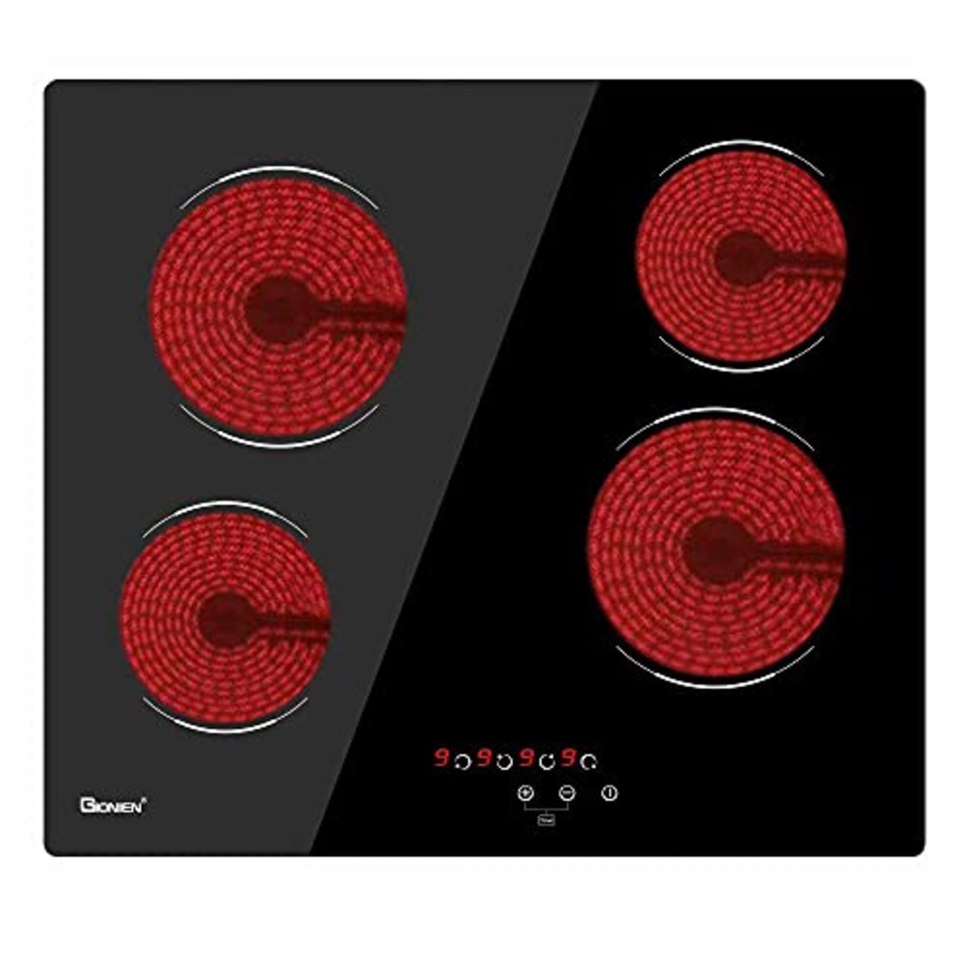 RRP £145.06 GIONIEN Ceramic Hob 60cm Electric Cooktop Burner