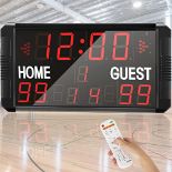 RRP £346.36 Spolehli Scoreboard Multisport LED Scoreboard with