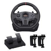 RRP £139.57 PXN V900 Gaming Steering Wheel and Pedals
