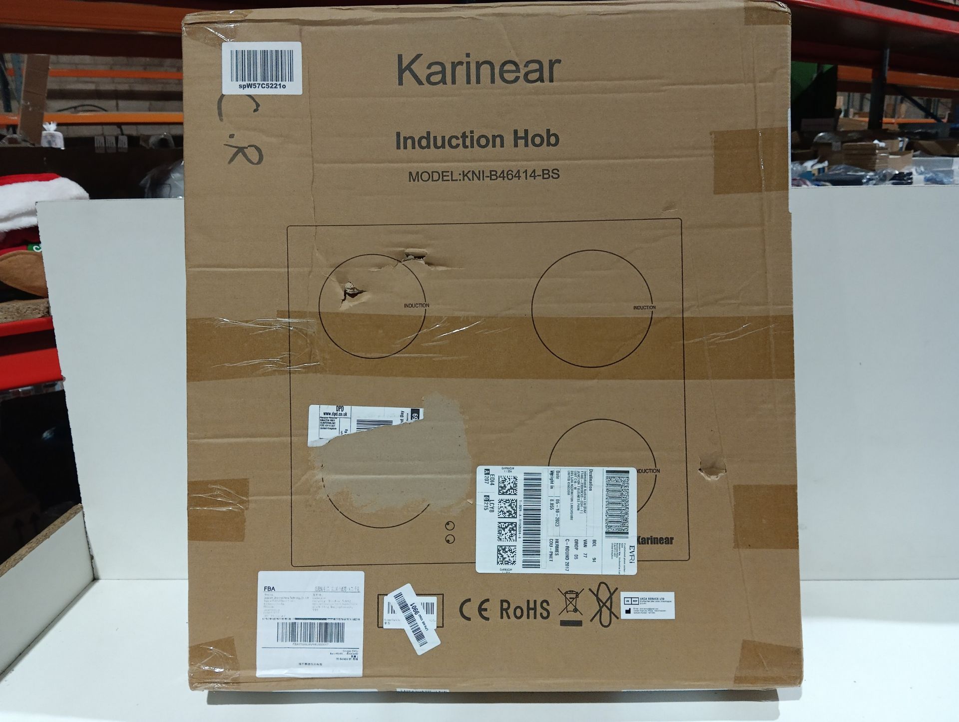 RRP £185.35 Karinear Plug in Induction Hob - Image 2 of 2