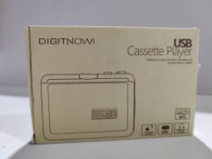 RRP £15.60 DIGITNOW! Portable Cassette Player/Cassette to MP3